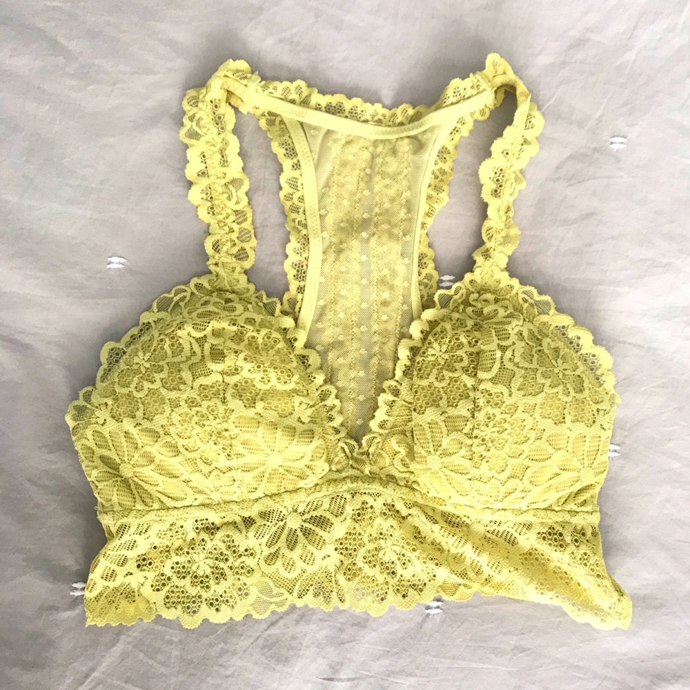 Aerie | Razorback Lace Padded Bralette